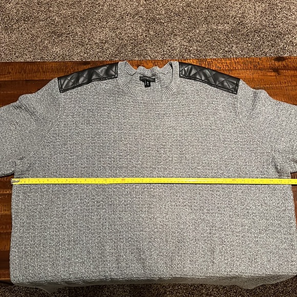 Twenty-eight Degrees Men's gray and black sweater. Size 3XL - Picture 5 of 7